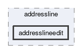 addresslineedit